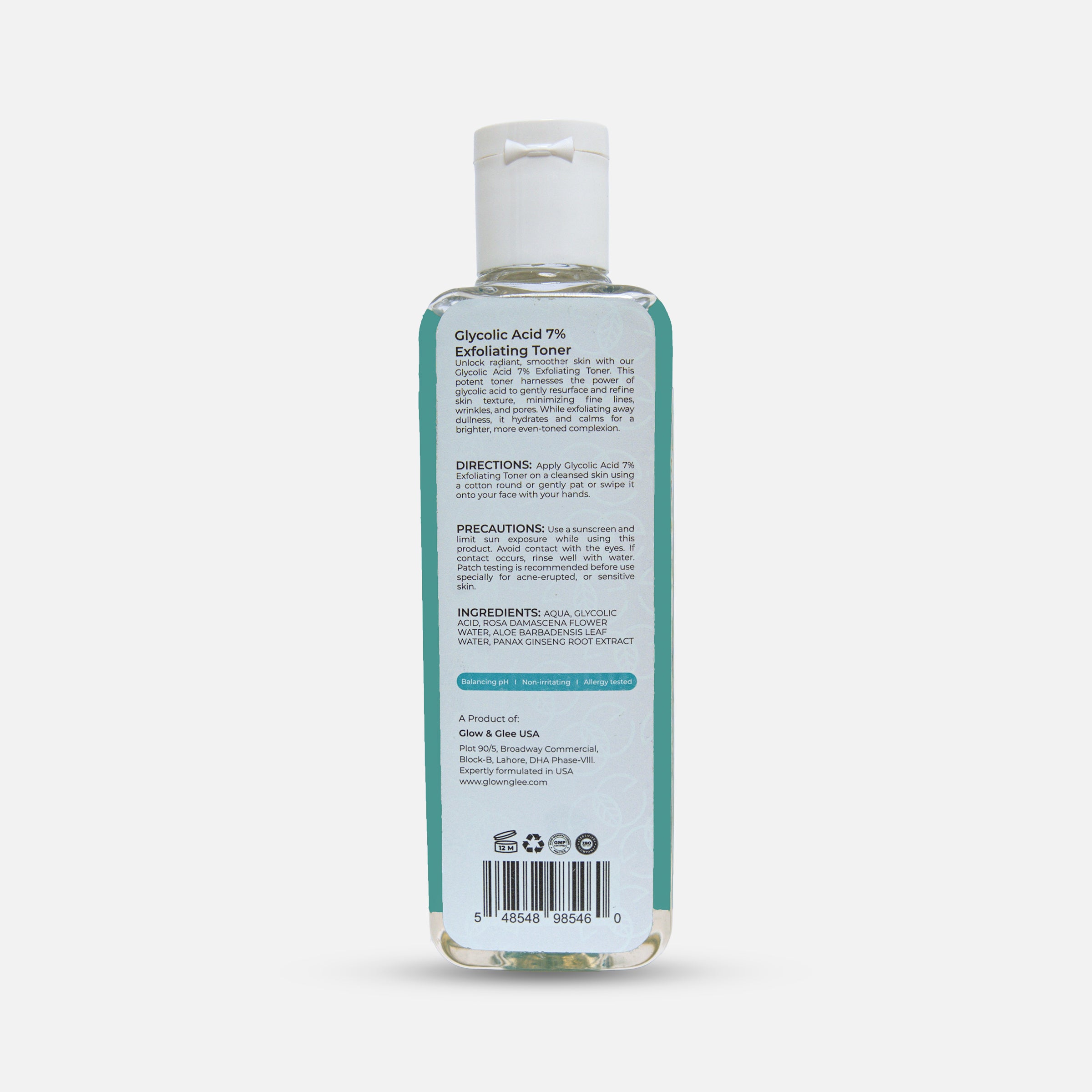 Glycolic Acid 7% Exfoliating Toner (120ML)