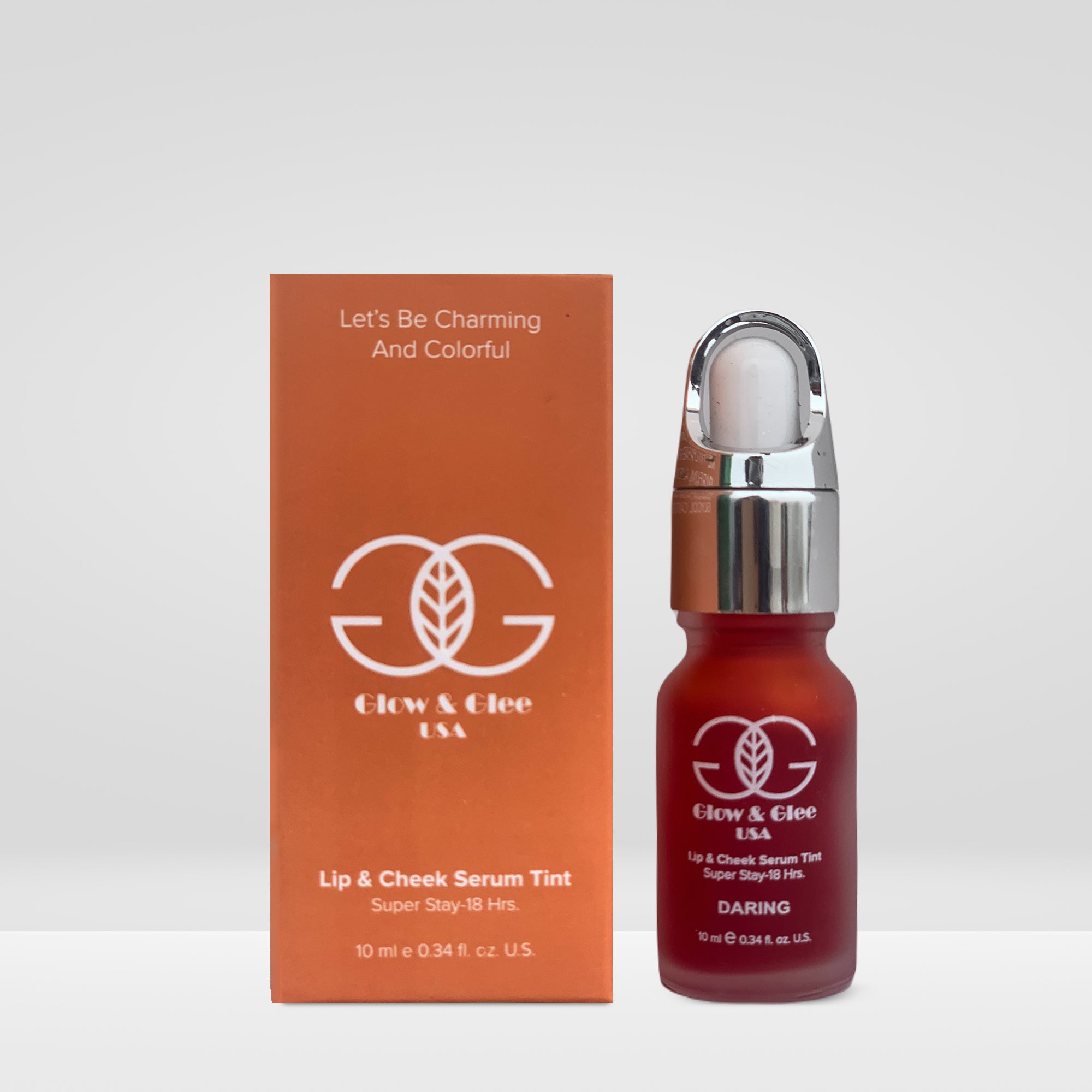 Glow & Glee Lip & Cheek Serum Tint Daring 10ml