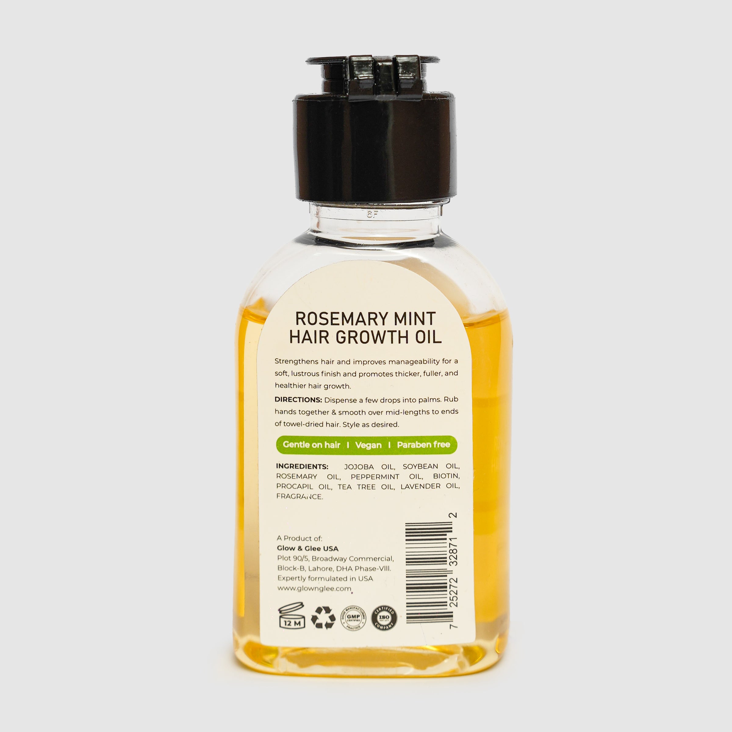 ROSEMARY MINT HAIR GROWTH OIL (65ML)