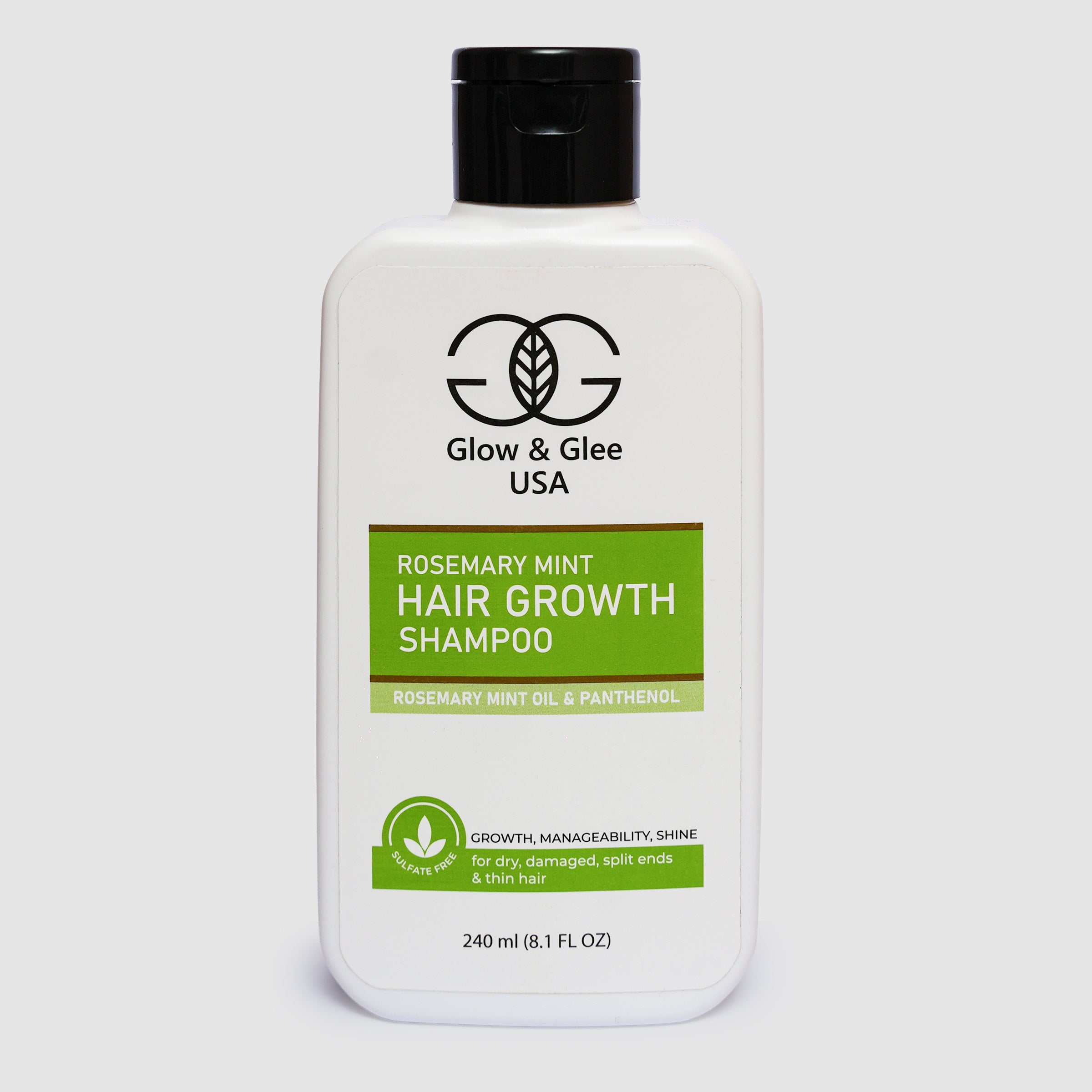 ROSEMARY MINT HAIR GROWTH SHAMPOO (240ML)