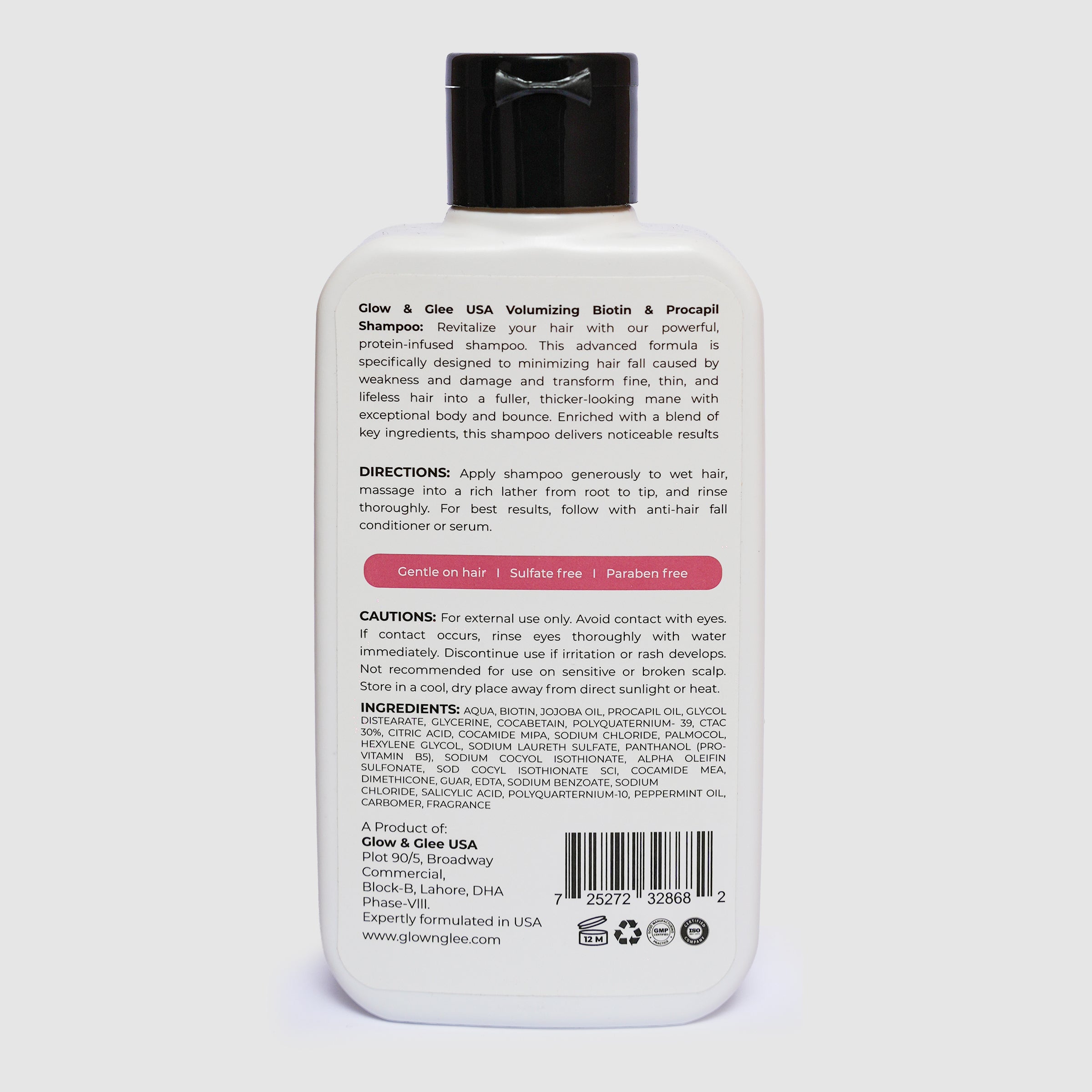 VOLUMIZING BIOTIN & PROCAPIL SHAMPOO (240ML)