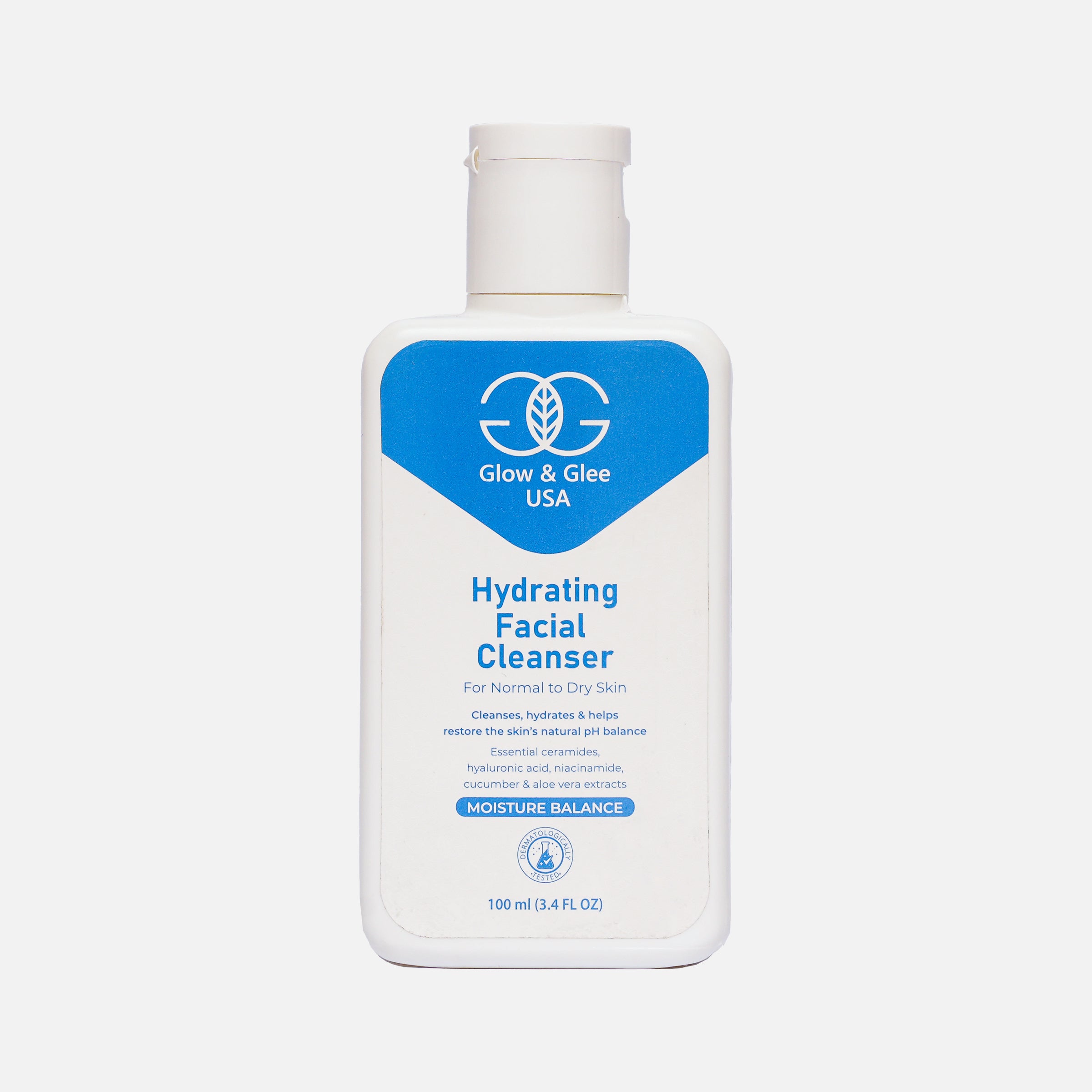 Glow & Glee Hydrating Facial Cleanser For Normal To Dry Skin