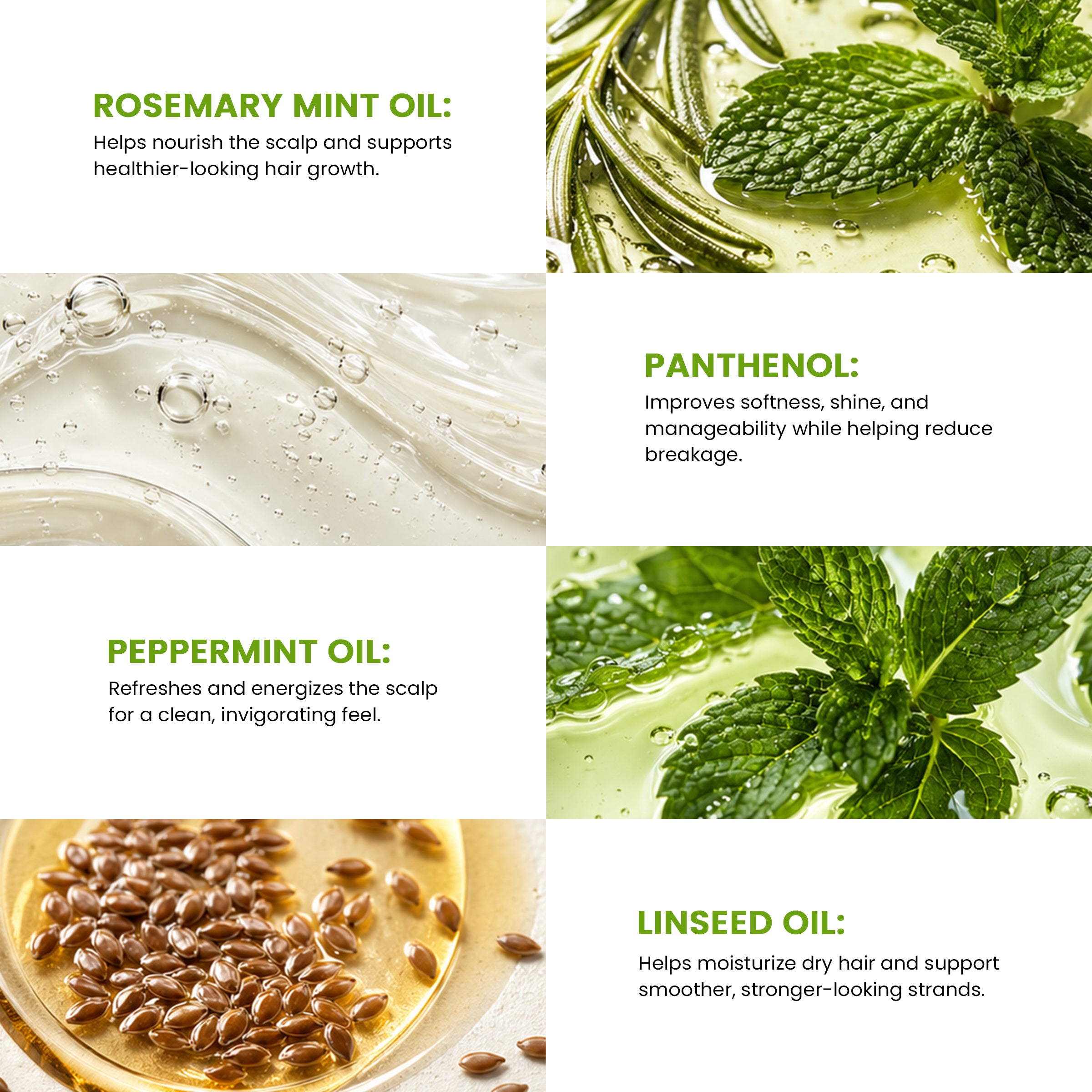 ROSEMARY MINT HAIR GROWTH SHAMPOO (240ML)