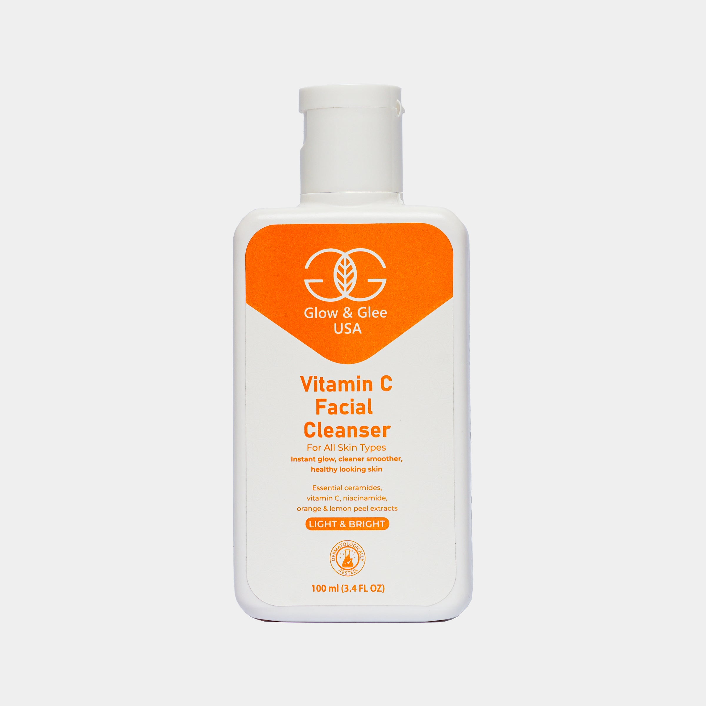 Vitamin C Facial Cleanser Glow & Glee USA