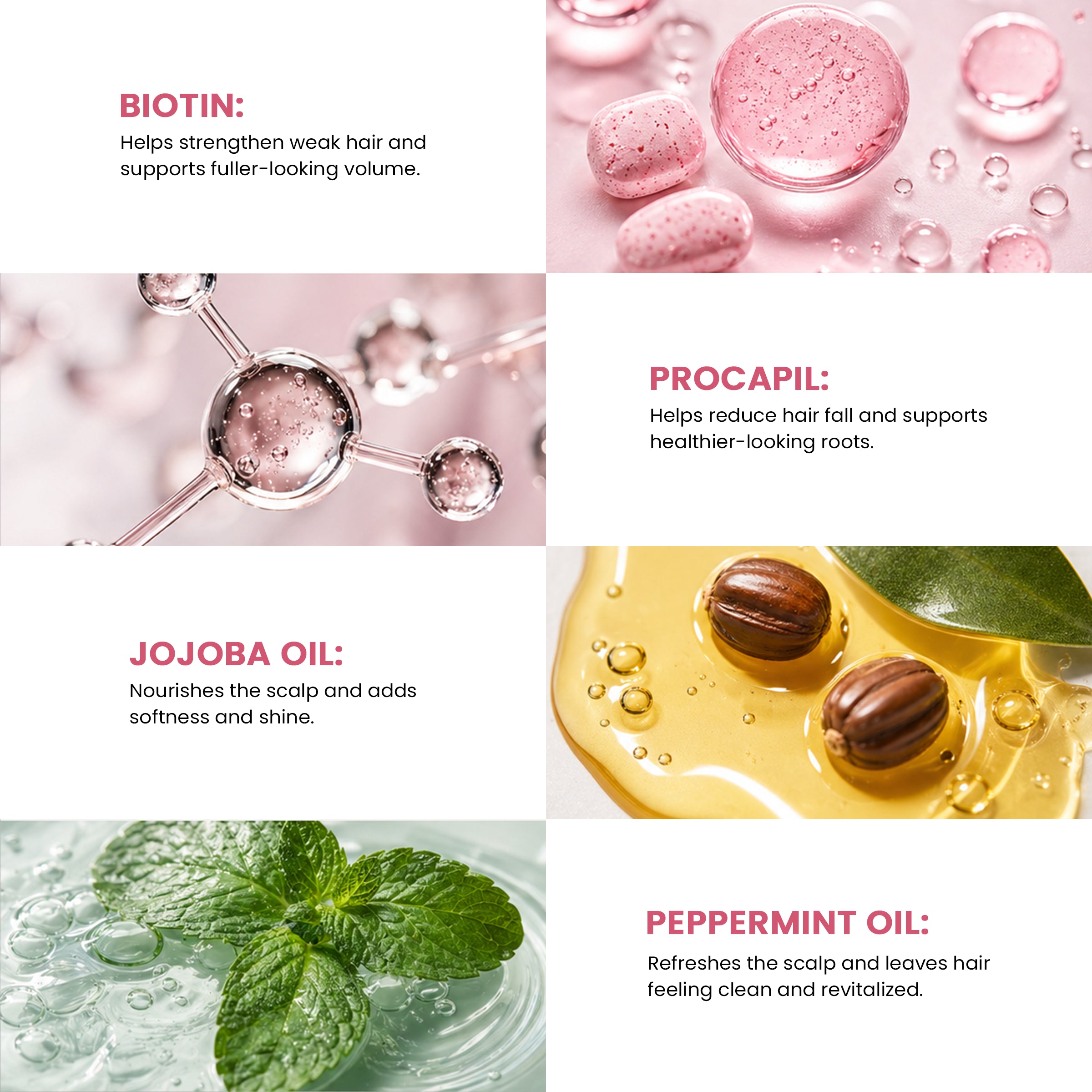 VOLUMIZING BIOTIN & PROCAPIL SHAMPOO (240ML)